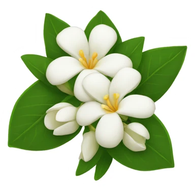 Jasmine flowers sticker