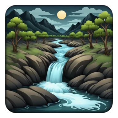 ACHERON RIVER sticker