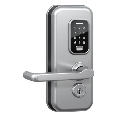 Electronic Door Lock System with card insert sticker
