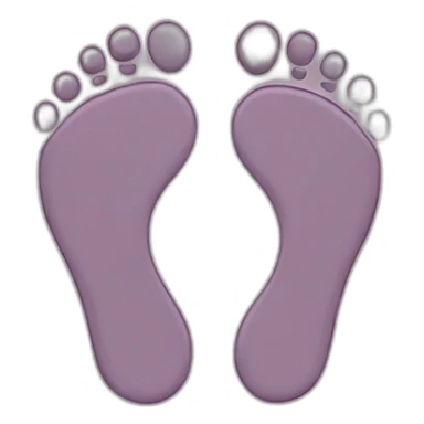 baby footprint sticker