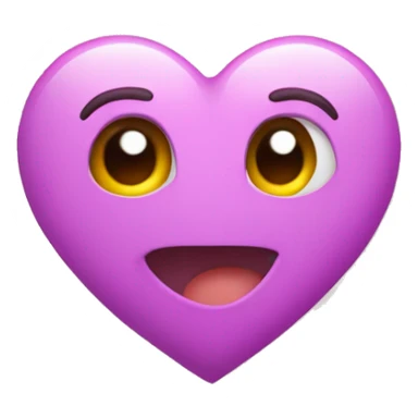 Love heart with the word “you” inside  sticker