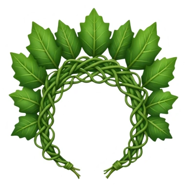 ivy crown sticker