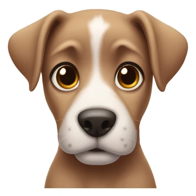 Heart bigger puppy eyes sticker