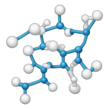 Mexican Dopamine Molecule sticker