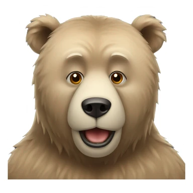 russian bear sticker