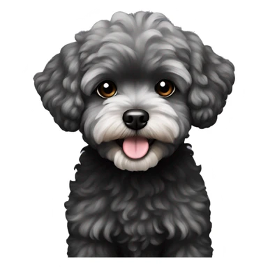 black maltipoo sticker