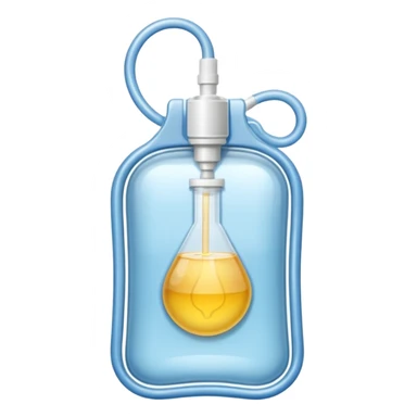 IV bag sticker