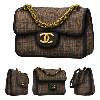 Tweed chanel bag  sticker