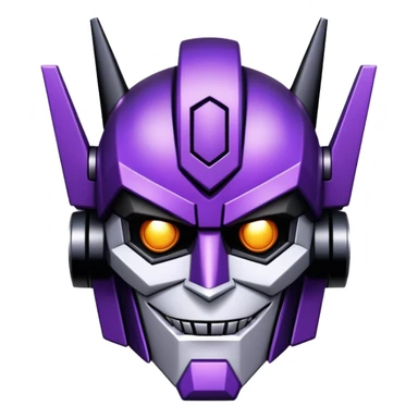 decepticon robot jocker sticker