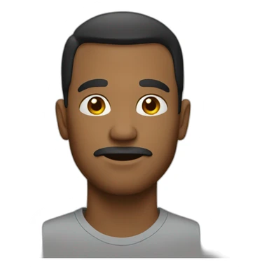 Homme choqué sticker