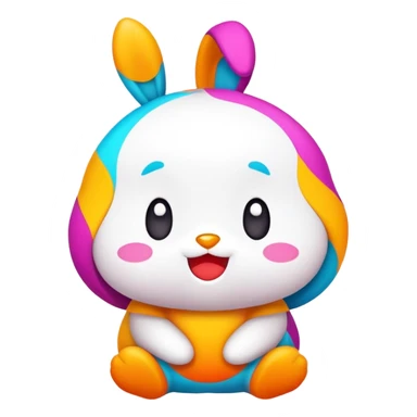 Sprunki character, cute and fun cartoon character sticker