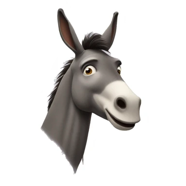 Donkey from shrek sticker