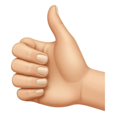 Woman’s hand thumbs up sticker