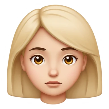 “ girl bye “ emoji  sticker