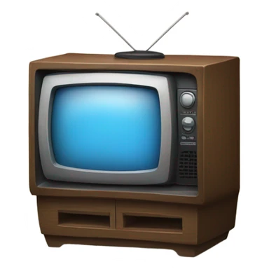 Tv wearing a shirt sticker