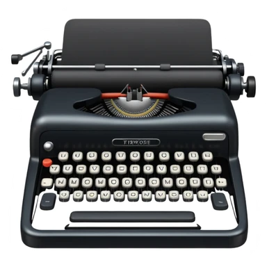 that is not a machine that’s a type writer which i DID NOT ASK FOR!!! sticker