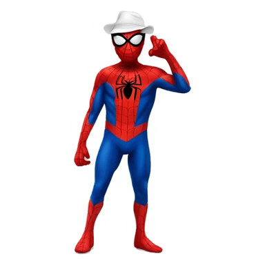Coolaid man Dressed as spiderman sticker