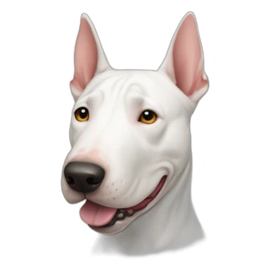 Bull terrier ingles sticker