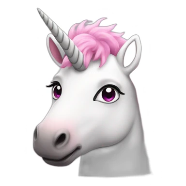 pink-fluffy-unicorn sticker
