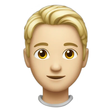 Blanc avec un fouet sticker