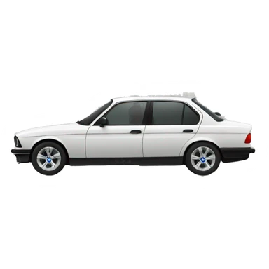 BMW car drive by men sticker