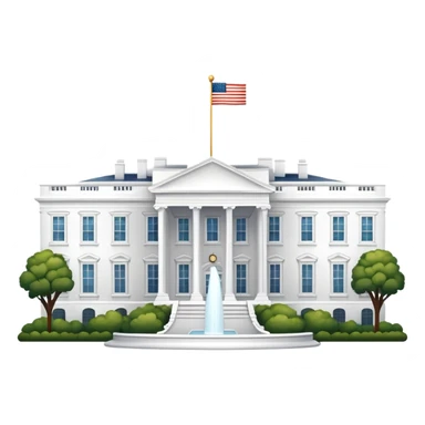 The White House  sticker