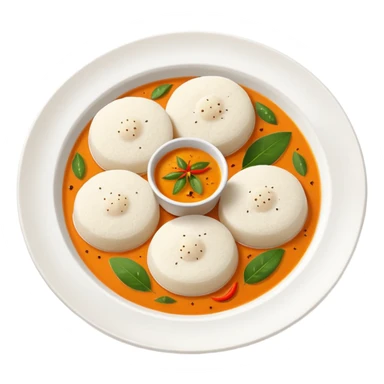 2 idli sambar  sticker
