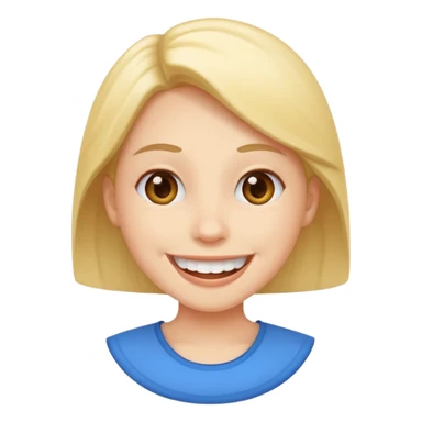 Smile with saying Yooo sticker