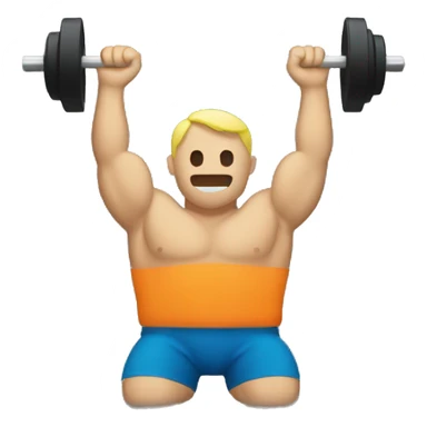 lifting weight sticker