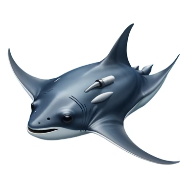 manta ray emoji sticker