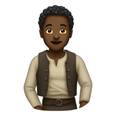 Runaway slave sticker