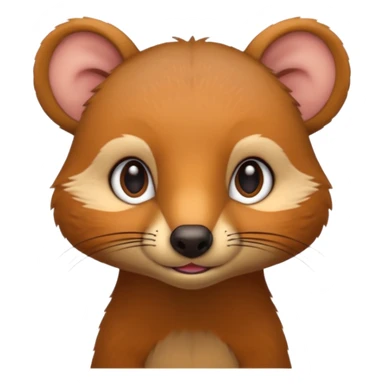 Cute mongoose sticker