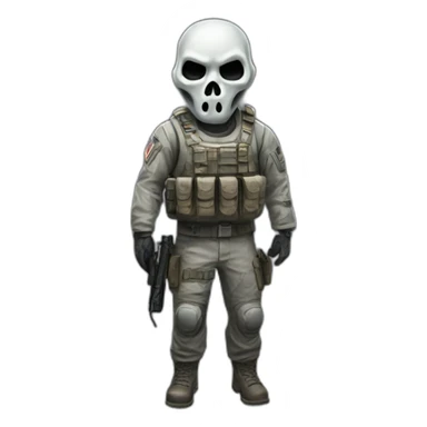 Ghost Call of Duty sticker