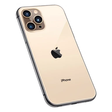 iPhone 16 Pro, minimal background, side view sticker