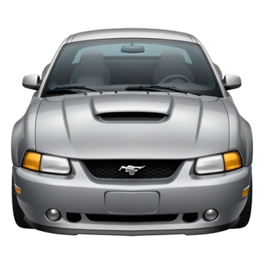 Grey 2003 mustang gt emoji sticker