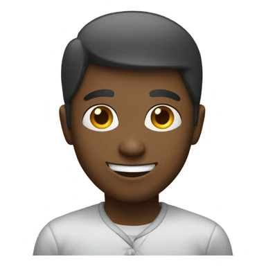 Side eye with a smile sticker