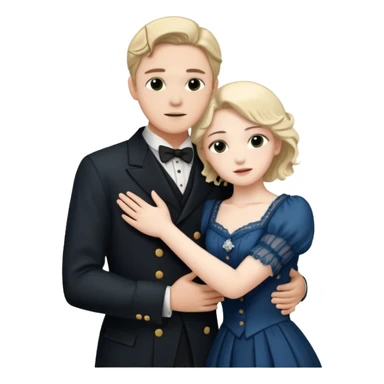 cuple titanic pose sticker