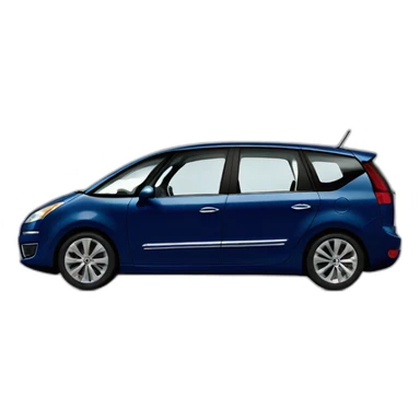 c4 picasso dark blue 2007 sticker