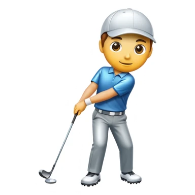 sorayama golfing sticker