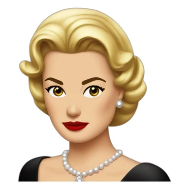 Grace kelly evil sticker