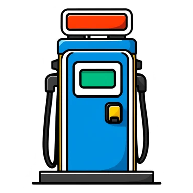 gas station pump sticker