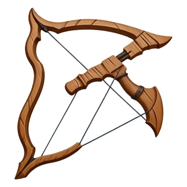 Wood bow sticker