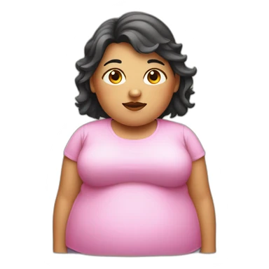 obese-girl sticker