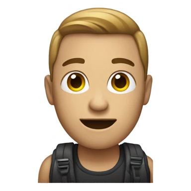 A person with a iPhone  sticker