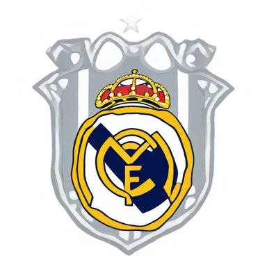 Real Madrid escudo real sticker
