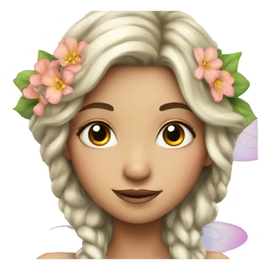 Beautiful fairy sticker