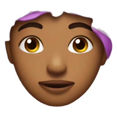 A purple flower 🌷 sticker