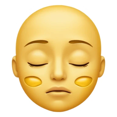 shushing emoji face sticker