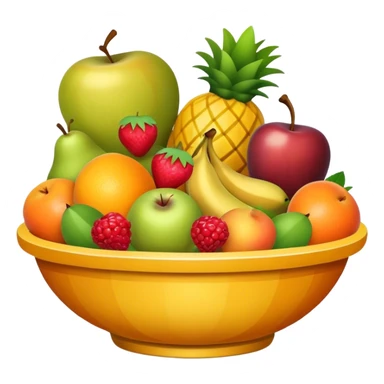 fruit bowl sticker