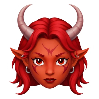 Ragazza diavoletto  sticker